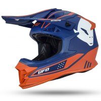 SALE% - UFO Helm Intrepid orange-blau