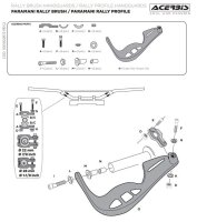 Acerbis Handprotektoren Rally Profile Kit inkl. Anbaukit