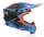 Acerbis Helm Carbon Steel orange-blau