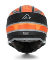 Acerbis Helm Steel Junior schwarz-orange