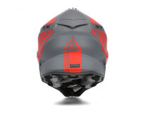 Acerbis Helm VTR X-Track grau-rot