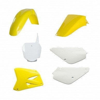 Acerbis Plastik Kit (kompatibler Zubehörartikel) für Suzuki OEM / 5tlg.
