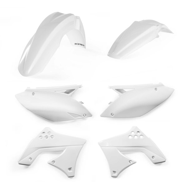 Acerbis Plastik Kit Kawasaki weiß / 4tlg.