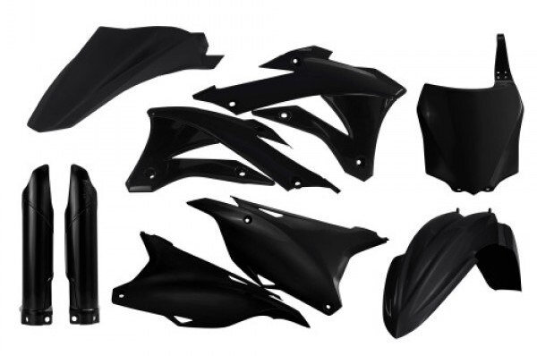 Acerbis Plastik Full Kit (kompatibler Zubehörartikel) für Kawasaki schwarz / 6tlg.