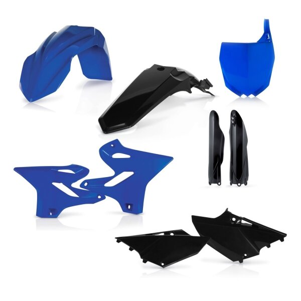 Acerbis Plastik Full Kit (kompatibler Zubehörartikel) für Yamaha schwarz-blau / 6tlg.