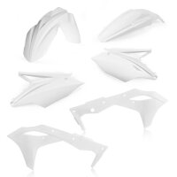 Acerbis Plastik Kit Kawasaki weiß / 4tlg.