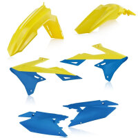 Acerbis Plastik Kit Suzuki gelb-blau / 4tlg.