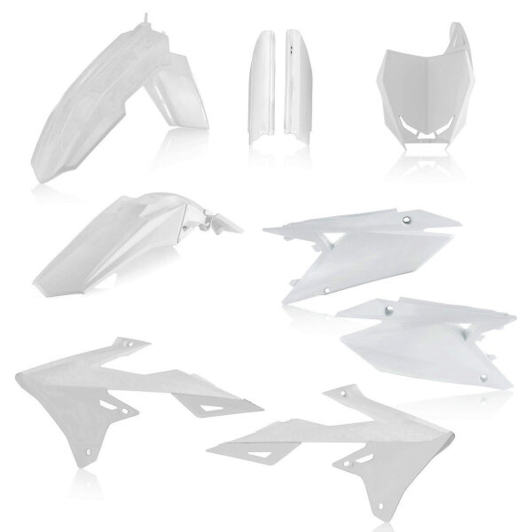 Acerbis Plastik Full Kit (kompatibler Zubehörartikel) für Suzuki weiß / 6tlg.