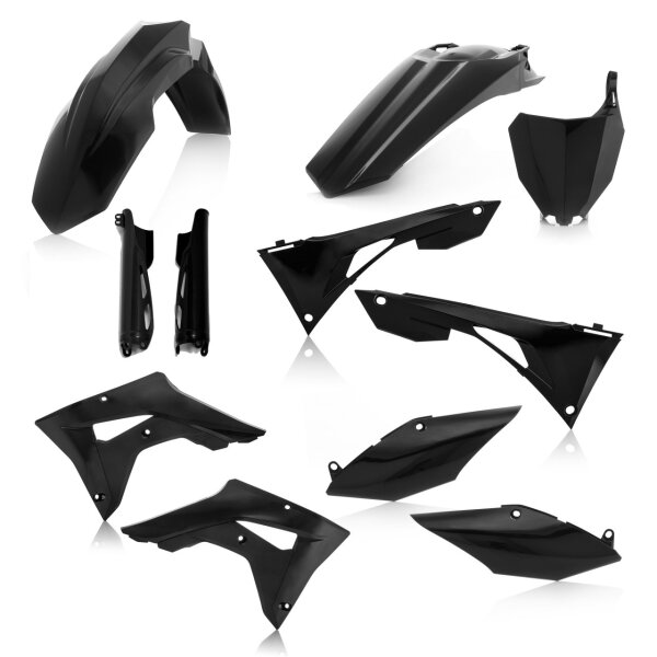 Acerbis Plastik Full Kit Honda schwarz / 7tlg.