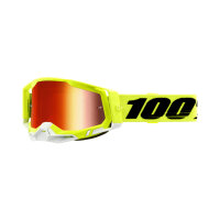 Racecraft 2 Goggle Yellow - Mirror Red