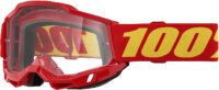 ACCURI 2 Goggle Red - Clear Lens