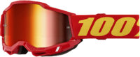 ACCURI 2 Goggle Red - Mirror Red Lens