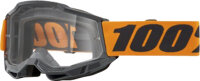 STRATA 2 Goggle Neon Orange - Clear Lens