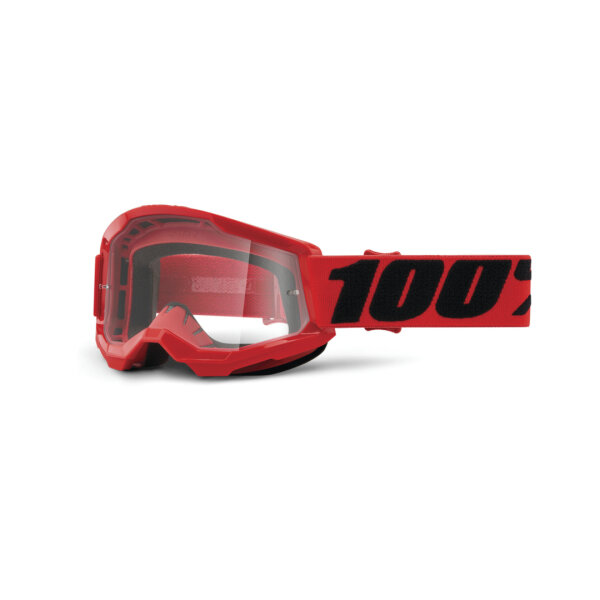 Strata 2 Junior Goggle Red - Clear Lens