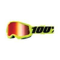 Goggles Strata 2 Jr. Fluo-Yellow -Mirror Red
