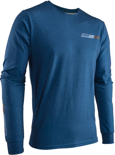 Long Shirt Core V24 blau XL